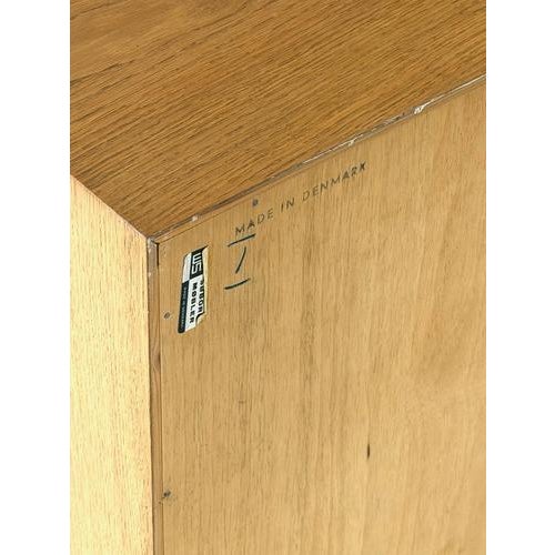 Mid-Century Modern Scandinavian Oak Shelving Unit For Sale - Image 3 of 4