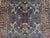 Blue Blue Floral Sultani Wool Area Rug With Natural Dyes, 4'9" X 6'10" For Sale - Image 8 of 13
