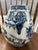 Ceramic Vintage Chinese Blue and White Porcelain Signed Vase | 10in. Wide, 8in. Deep and 10in. Tall | $100 | Dm to Purchase For Sale - Image 7 of 7