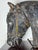 Brown Antique Hand-Carved Wooden Carousel Horse Head For Sale - Image 8 of 10