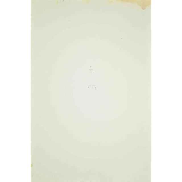 Watercolor on heavy paper realized by Carlo Ravagnan in 1974. Hand signed and dated lower left. Excellent condition. Carlo...