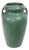 Arts and Crafts Green Matte Glaze Pottery Vase C. 1910's For Sale