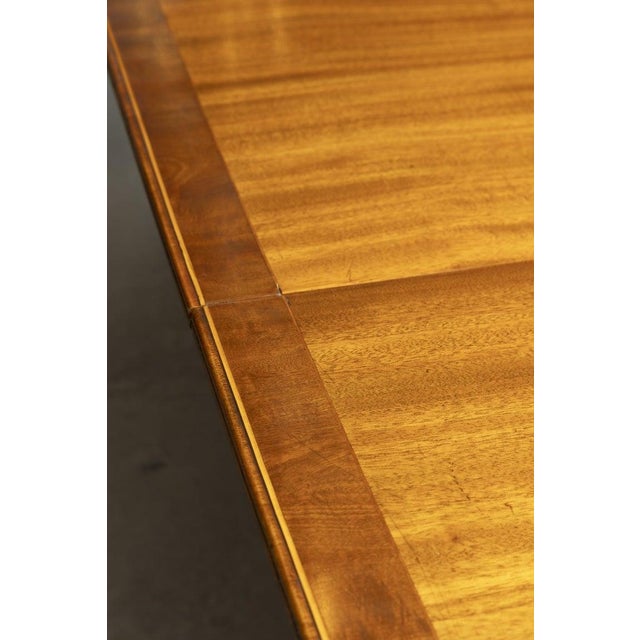 Mid 19th Century 19th Century George III Mahogany Twin-Pedestal Dining Table For Sale - Image 5 of 5