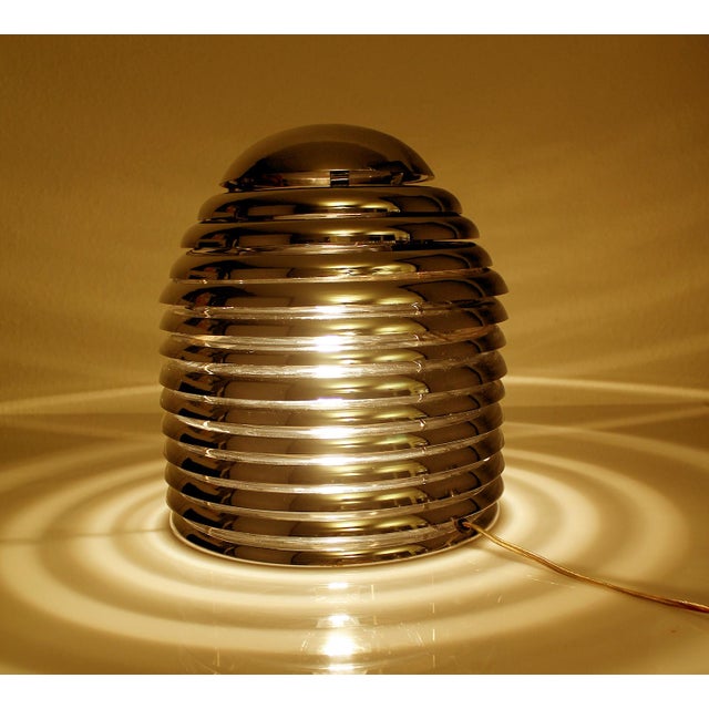 Saturno Chrome Lamp by Kazuo Motozawa for Staff, 1970s For Sale - Image 4 of 10