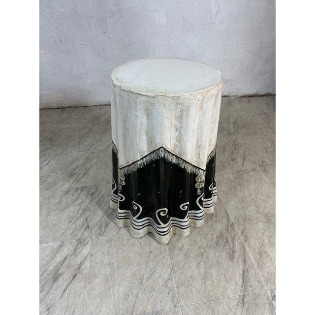Paper Mache Side Table For Sale - Image 4 of 11
