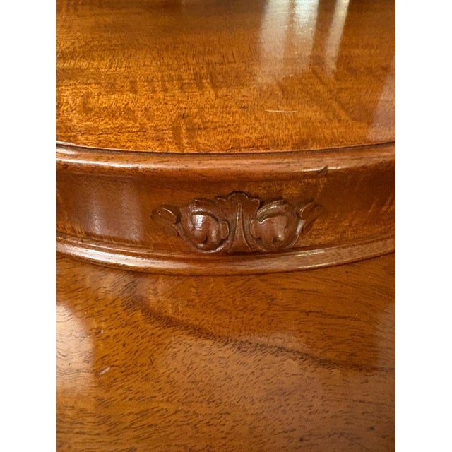 Antique Victorian Carved Mahogany Dressing Table, 1860s For Sale - Image 13 of 14