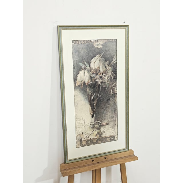Horst Janssen, Graphic Flowers for a Long Journey, 1979, Paper For Sale - Image 11 of 18