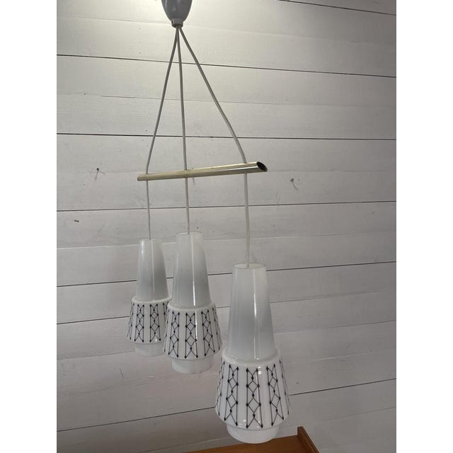 Vintage Pendant Lamp by Lisa Johannson, 1950 For Sale - Image 4 of 6
