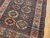 Early 20th Century 1900s Multicolor Hexagonal Antique Caucasian Kazak Rug 4' X 9' Handknotted Wool Carpet For Sale - Image 5 of 5