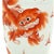 Antique Chinese Porcelain Lidded Ovoid Ginger Jar With Red Foo Lion and Calligraphy C 1900 For Sale - Image 10 of 13
