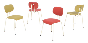 Dining Chairs by Willy Van Der Meeren for Tubax, Set of 4