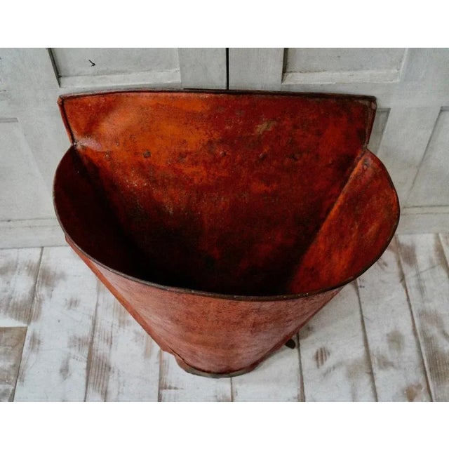 Antique French Painted Grape Hod For Sale - Image 4 of 10