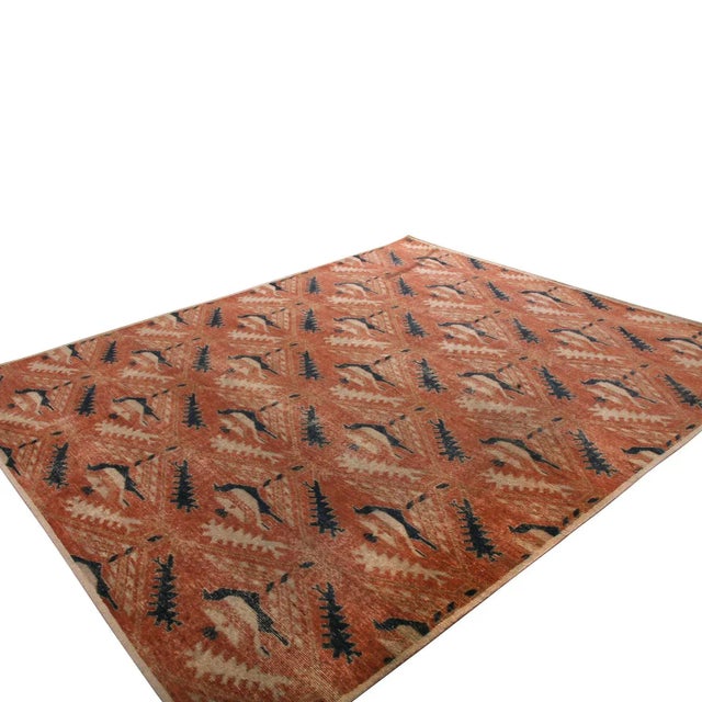 This 6x9 rug design is an exciting new addition to the Homage Collection by Rug & Kilim—an encyclopedia of styles...