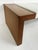 Late 20th Century Contemporary Modern Artefacto Leather and Wood Bench For Sale - Image 4 of 7