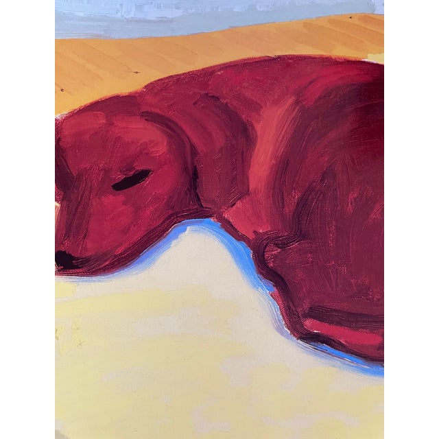 David Hockney, Dog Paintings 38 Salts Mill 1995. 1853 Gallery Salts Mill Saltaire Yorkshire, Copyright David Hockney, Printed in Uk For Sale - Image 10 of 11