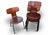 Fritz Hansen Model 3103 Hammer Chairs in Curved Plywood by Arne Jacobsen for Fritz Hansen, 1965, Set of 6 For Sale - Image 4 of 5