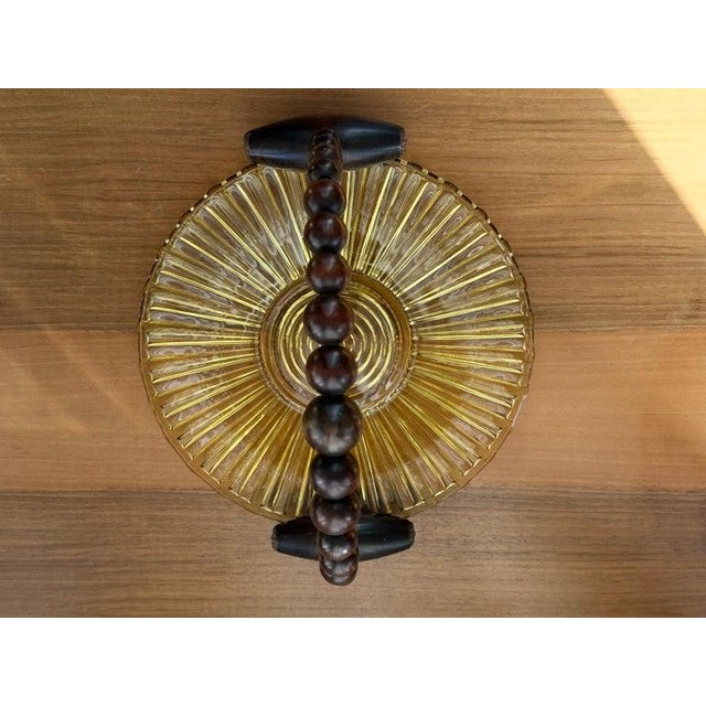 1930's French Art Deco Wooden Vintage Centerpiece For Sale - Image 6 of 13