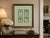 Charming custom-framed display featuring the complete 1979 British “Year of the Child” commemorative stamp set,...