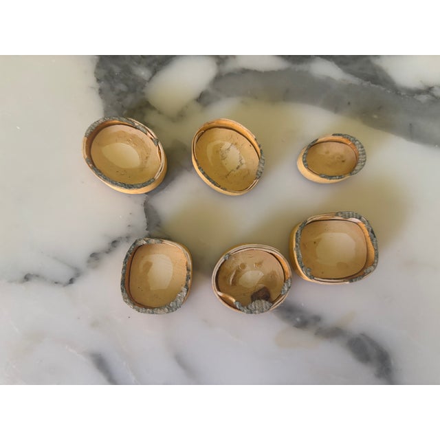 Antique Italian Grand Tour Plaster Intaglios - Set of 6 (Group #6) For Sale - Image 13 of 14