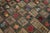 American 1930s Multicolor Floral Folk Art Antique American Hooked Rug 3'10" X 6'10" Handknotted Wool Carpet For Sale - Image 3 of 5