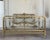 19th Century French Belle Époque Full Bronze Iron Brass and Glass Bedframe For Sale In Miami - Image 6 of 12