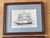 English Original 1979 Pair of Nautical Clipper Ship Paintings in Pen, Ink, & Watercolor For Sale - Image 3 of 9