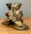 Mid-Century Modern Vintage Brass Pinecone Bookends For Sale - Image 3 of 12