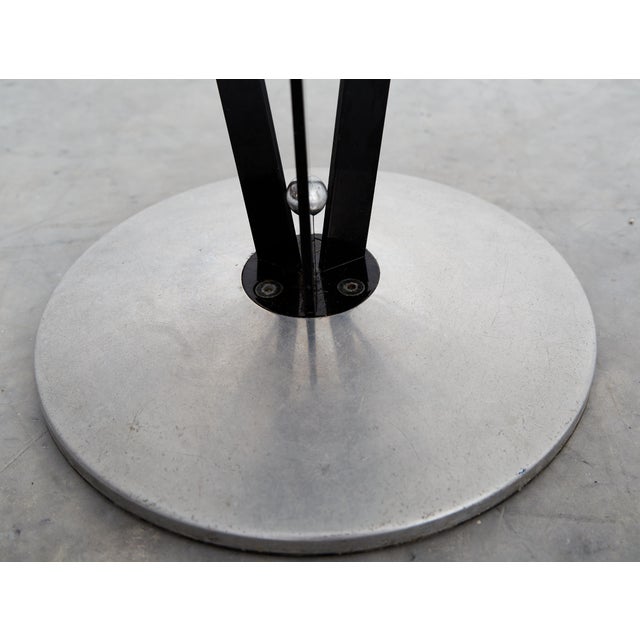 Black Dry Martini Bar Stool by Pedro Miralles for Akaba, 1980s, Set of 4 For Sale - Image 8 of 14