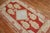 Red Vintage Inspired Caucasian Rug - 3'5" x 6'10" For Sale - Image 4 of 7