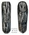 Black Graphic Pilchuk Torpedo Shaped & Rectangular Murano Style Art Glass Vases- A Pair For Sale - Image 17 of 18