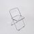 Italian Clear Acrylic Chrome Frame Plia Chairs by Giancarlo Piretti for Castelli, 1990s, Set of 8 For Sale - Image 13 of 18