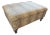 Leopard Print Storage Bench Seat Ottoman For Sale
