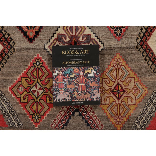 Vintage Gabbeh Wool Rug With Medallions by Rug & Kilim, Afghanistan, 1950-1959 For Sale - Image 12 of 12