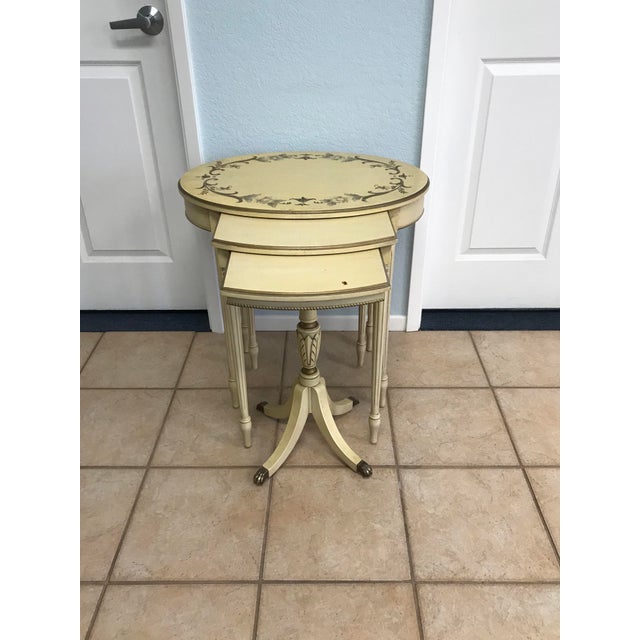 Imperial Grand Rapids French Style Nesting Tables Set of 3 Chairish