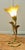 French Retro Painted Toleware Lilly Pad Table Lamp This is a rather charming funky retro French Painted Toleware Lilly Pad...