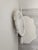 White Vintage Whitewashed Dressing Table in Wood, 1940s For Sale - Image 8 of 18