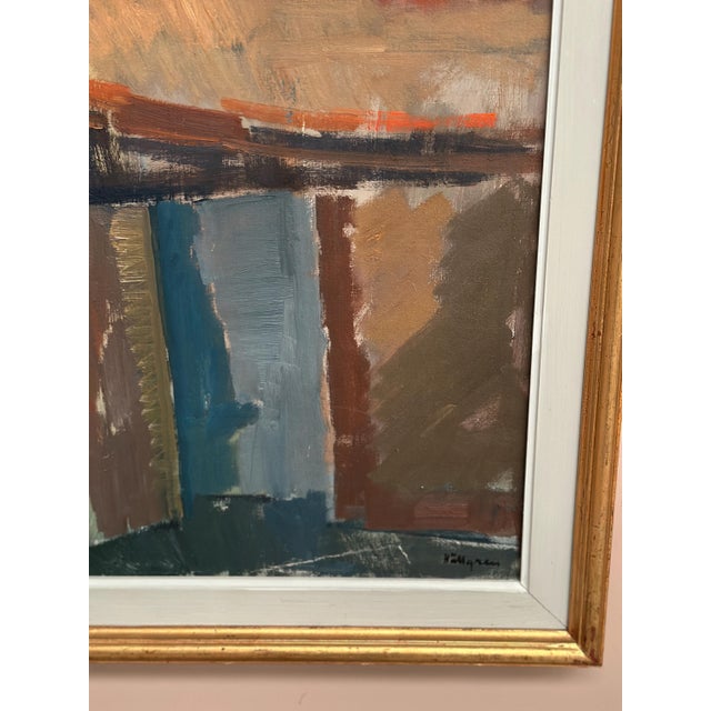 Ingvar Hällgren, Still Life, 1950s, Oil Painting on Canvas, Framed For Sale - Image 10 of 18