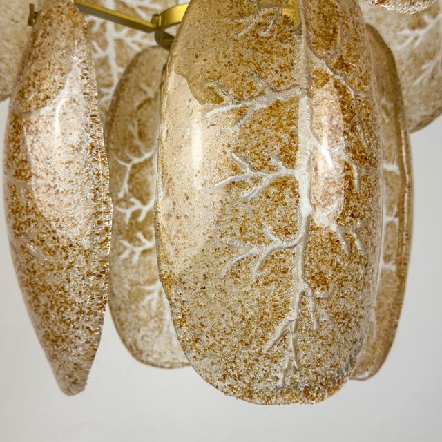 Murano Glass Cascade Chandelier, Italy, 1980s For Sale - Image 4 of 18