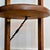 Brown Vintage Cornwall 3-Tier Folding Pie Stand / Silent Butler Serving Table, South Paris Maine For Sale - Image 8 of 12