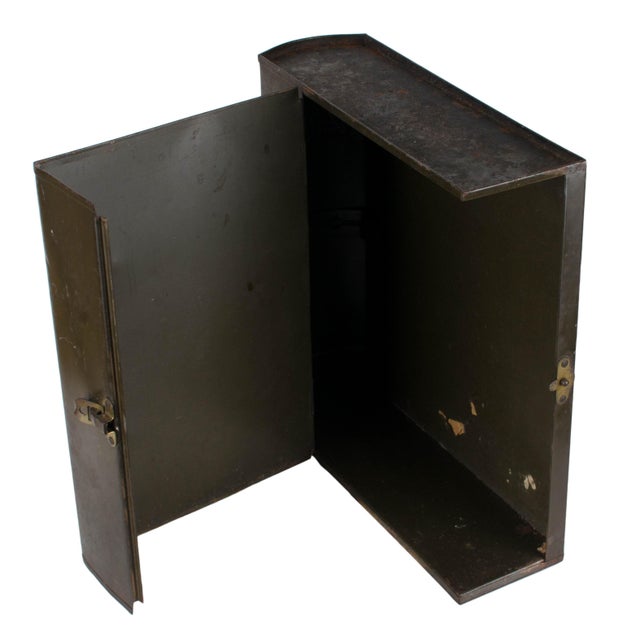 Vintage Metal File Boxes A Pair Chairish