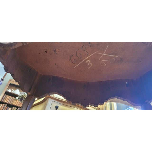 Brown Fine Antique French Table For Sale - Image 8 of 10