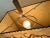 Brown 1950s Cerused Oak Lamp With Fiberglass Shade For Sale - Image 8 of 9