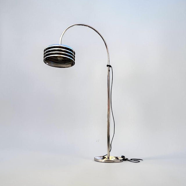 Vintage 70s Design Floor Lamp by Tamas Borsfay for Hungarian Craftsmanship Company, Hungary, 1972 For Sale - Image 14 of 17