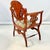 Antique Italian Neoclassical Art Deco Curule Accent Side Chair. For Sale - Image 12 of 15