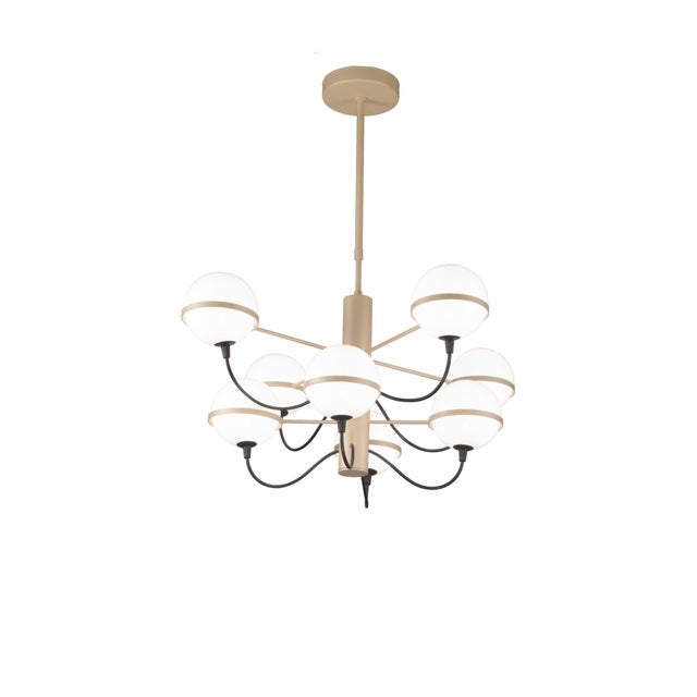 Italian 21st Century Globo Chandelier by Fabio LTD For Sale - Image 3 of 4