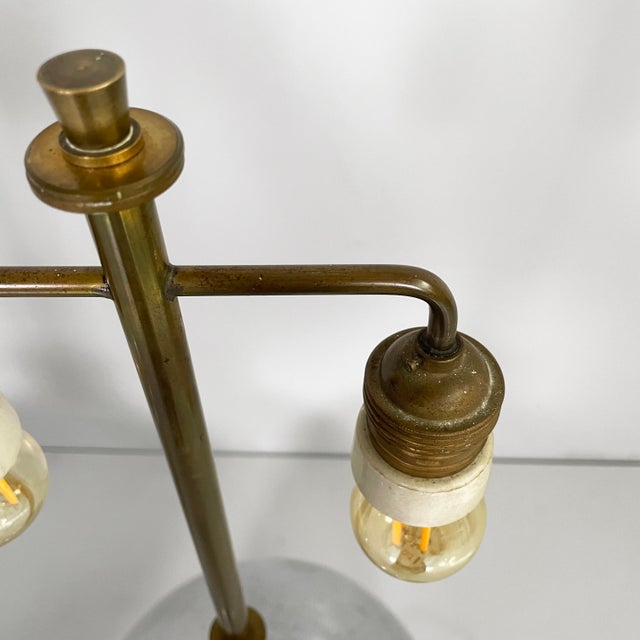 Mid-Century Modern Italian Murano Glass Table Lamps attributed to Barovier & Toso, 1960s, Set of 2 For Sale - Image 9 of 17