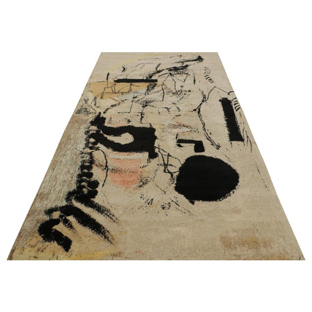 2010s Rug & Kilim’s “Bell and Chime” Abstract Rug by Arthur Lanyon For Sale - Image 5 of 8