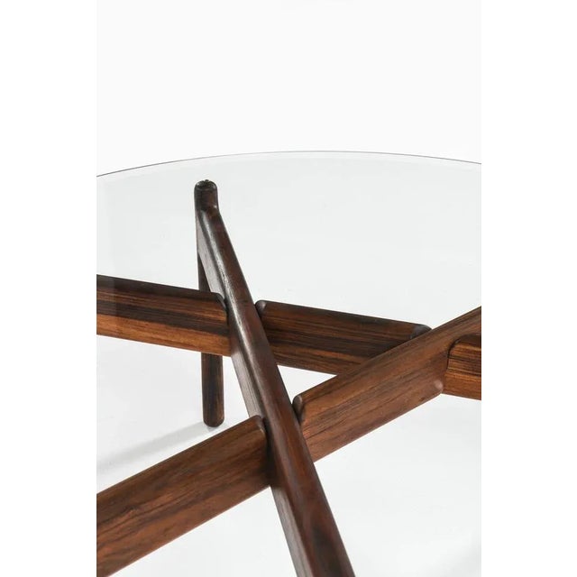 Model Genius Coffee Table attributed to Illum Wikkelsø for CFC Silkeborg, 1960s For Sale - Image 6 of 9