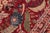 Shabby Chic Nagi Pak-Persian Red/Red Wool Rug - 9'0'' X 12'7'' For Sale In New York - Image 6 of 9