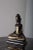 Black Thai Artist, Dvaravati Meditation Buddha Statue, 1800, Walnut For Sale - Image 8 of 8